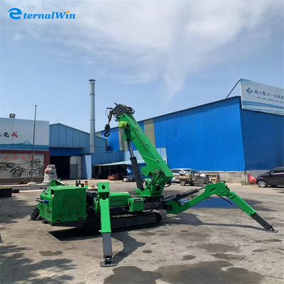 12 tonnes de grue électrique diesel électrique avec couleur jaune / rouge / bleu / noir ou vert