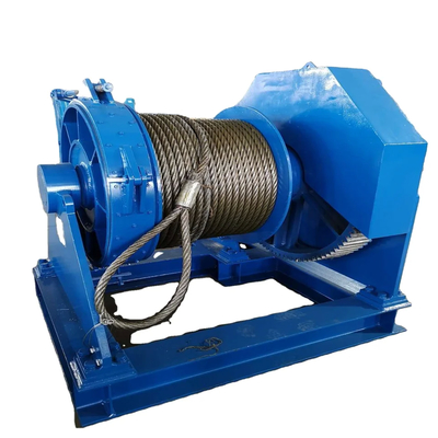 1 à 100 tonnes de treuil électrique à grande vitesse pour marine 20 m/min