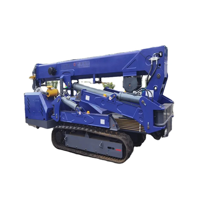 Puissante grue à 5 tonnes électrique et diesel en jaune / rouge / bleu / noir ou vert pour le levage lourd