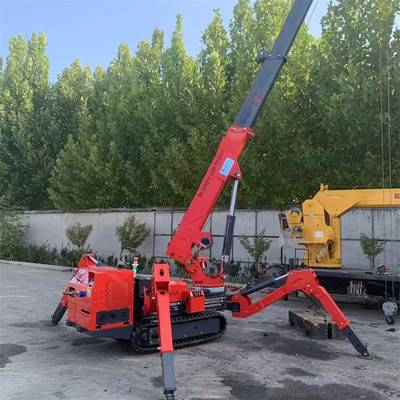 Crane à chenille électrique et diesel pour un fonctionnement harmonieux