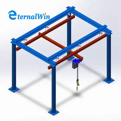 Source d'alimentation électrique de 50 Hz, élévateur électrique KBK avec hauteur de levage personnalisée
