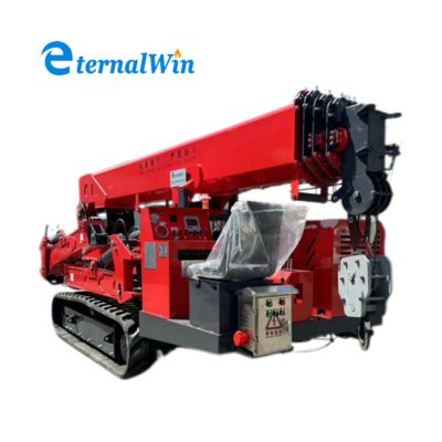 Grue araignée sur chenilles de 2,7 tonnes avec capacité de levage de 100 tonnes
