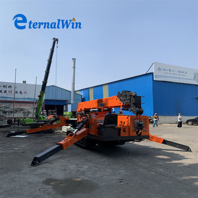 Rayon de travail maximal de 11 m, grue araignée de 3 tonnes pour un levage et des performances polyvalents