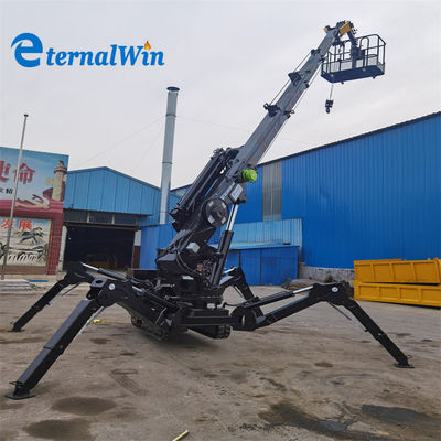Diesel Engine 3 Ton Spider Crane Ideal for Outdoor Work