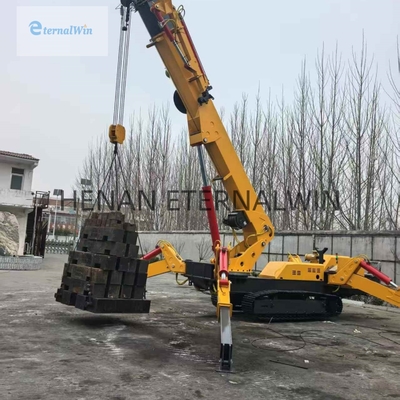 3 tonnes de grue hydraulique pour espaces étroits