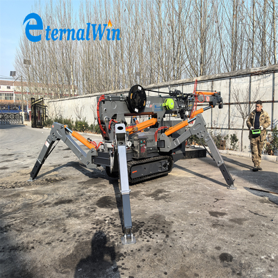 Crane à araignée de 3 tonnes, hauteur de levage maximale de 15 mètres et carburant diesel