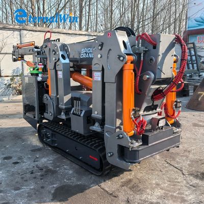 Changchai Euro 5 moteur diesel, grue à rampe à araignée de 5 tonnes et double alimentation