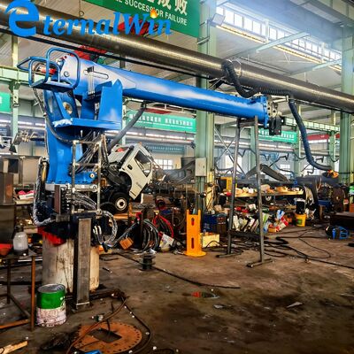 Camion à grue mobile Camion à grue à bras droit Camion à grue à bras droit Camion à grue à boutons