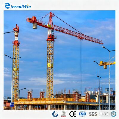 Crane à tour de marteau de la série QTZ 8t-25t Crane à tour de construction fixe Prix d'usine