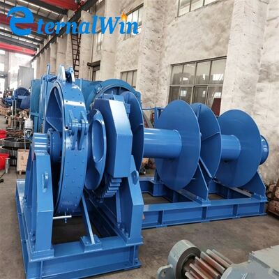 Le moulin à ancre électrique pour la marine. Ventilateur à double tambour pour navire et plateforme offshore.