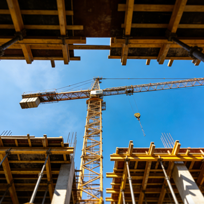 Facile d'exploitation grue de tour type d'installation fixe d'escalade construite pour la construction de bâtiments assurant le levage et l'exploitation sûre