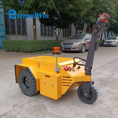 Capacité de remorquage maximale 3000 kg, tracteur électrique alimenté par batterie, type de propulsion électrique, et 8 heures d'autonomie par charge